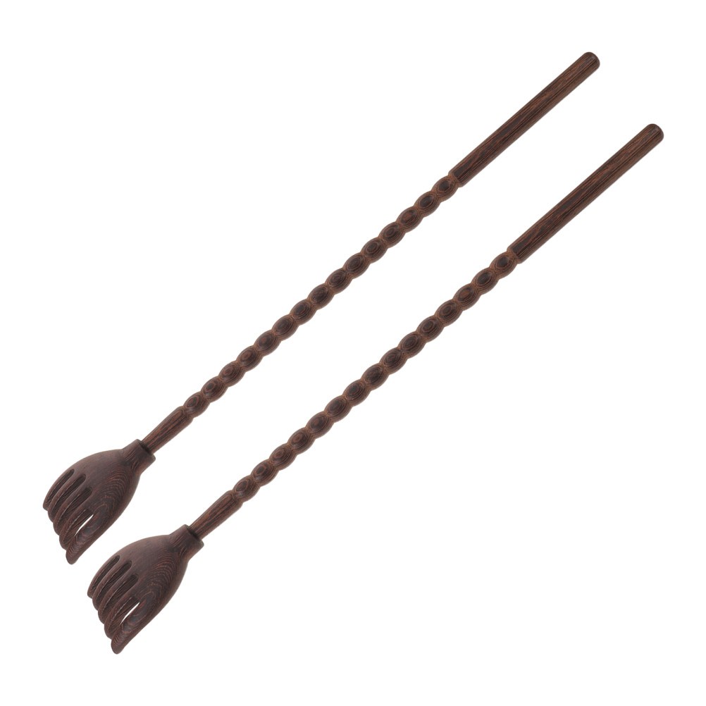 Ergonomic Wooden Back Scratcher for Adults Lightweight Durable Itch Relief Tool