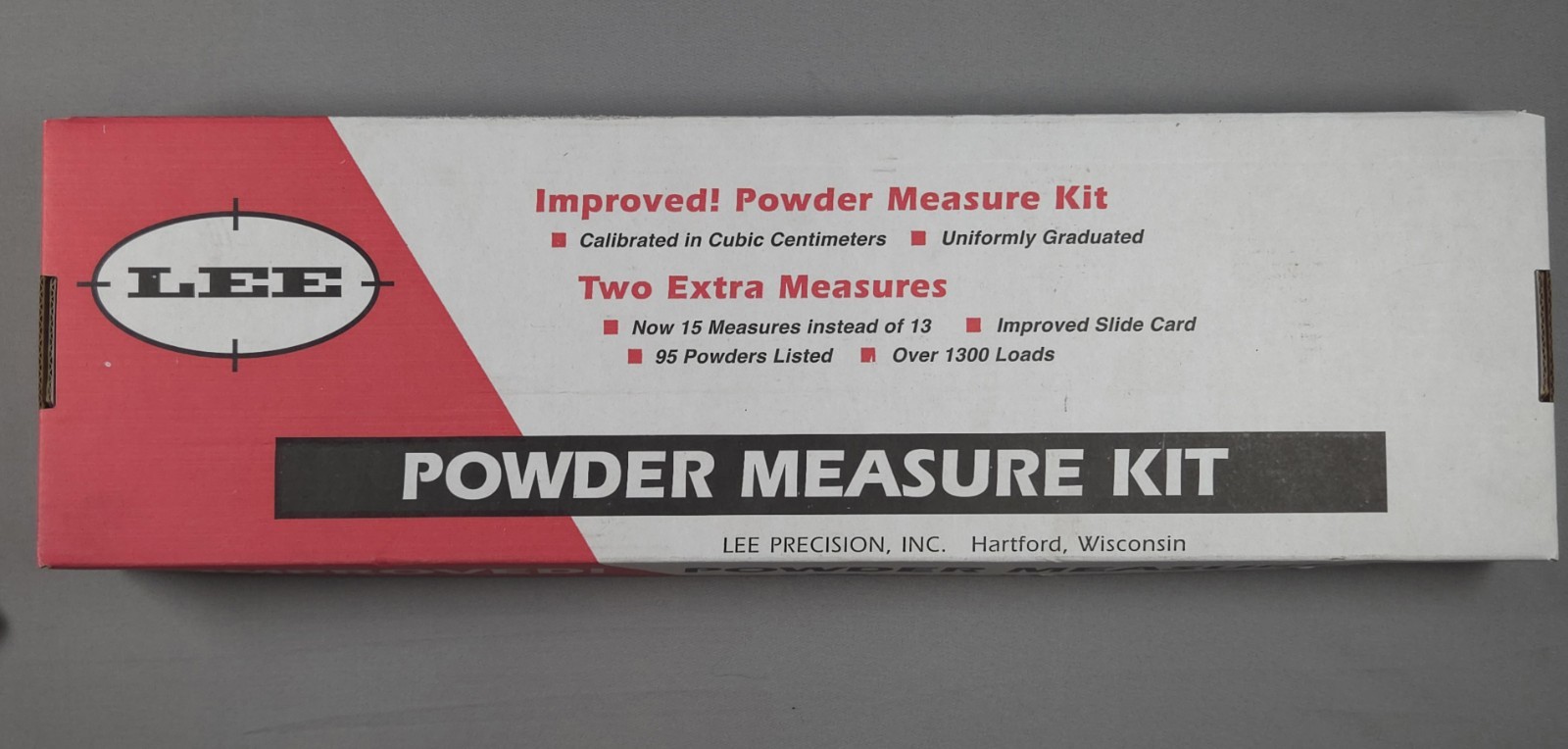 Lee 90100 Powder Measure Kit Fifteen Powder Measures
