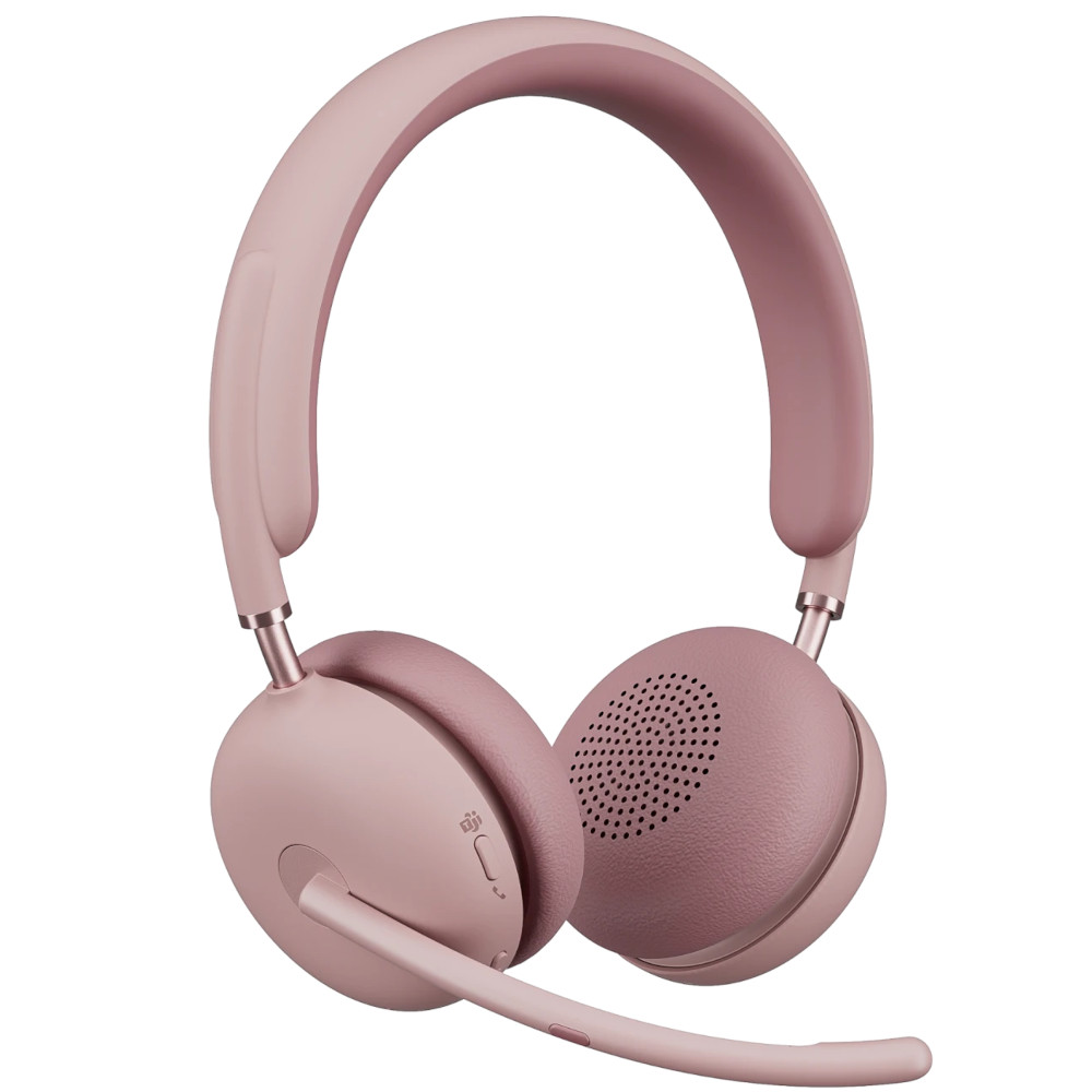 Logitech Zone Wireless 2 Premium AI Noise Cancel Headset Bluetooth & USB - Rose