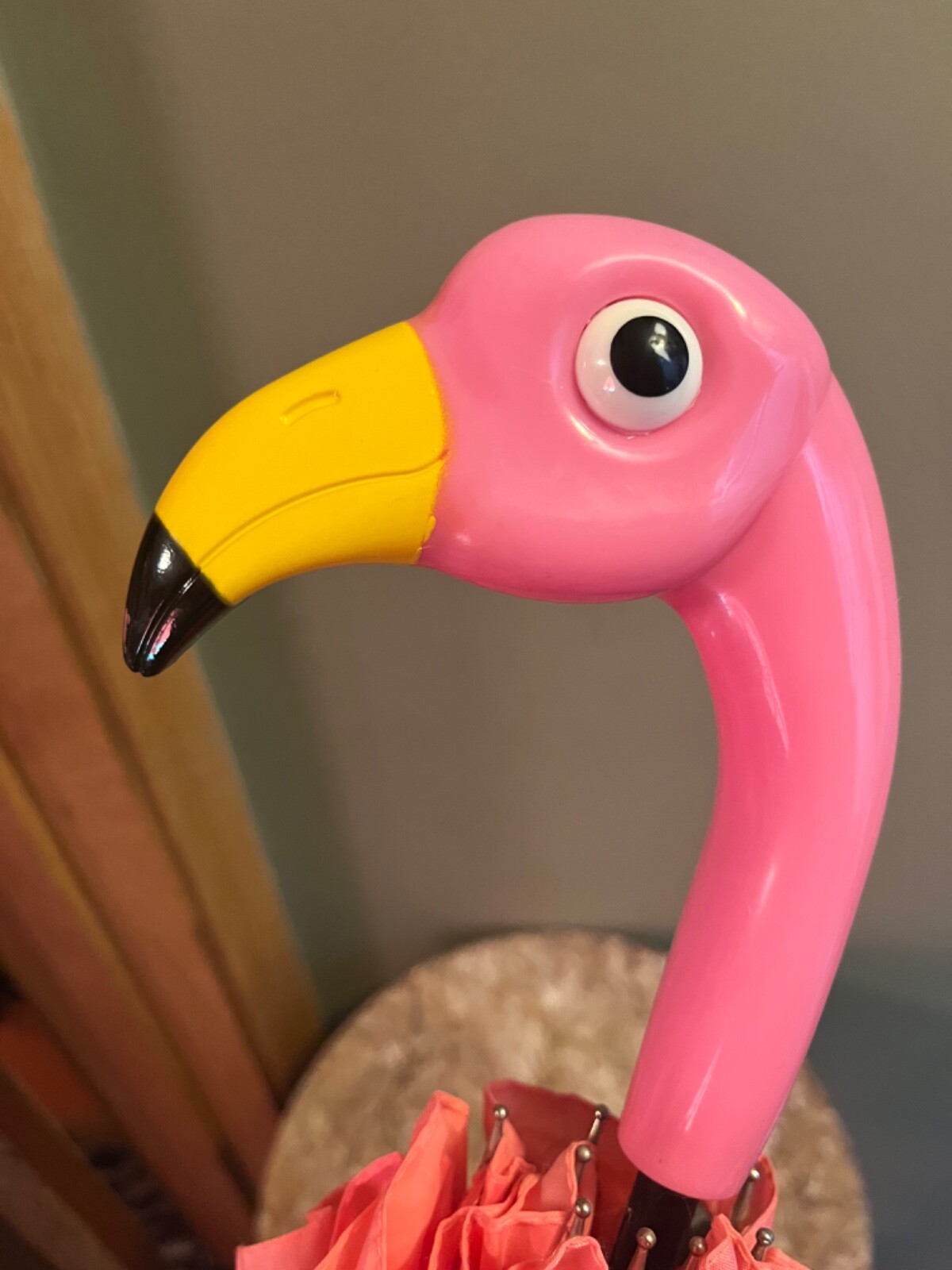 PINK FLAMINGO Self-Standing Umbrella