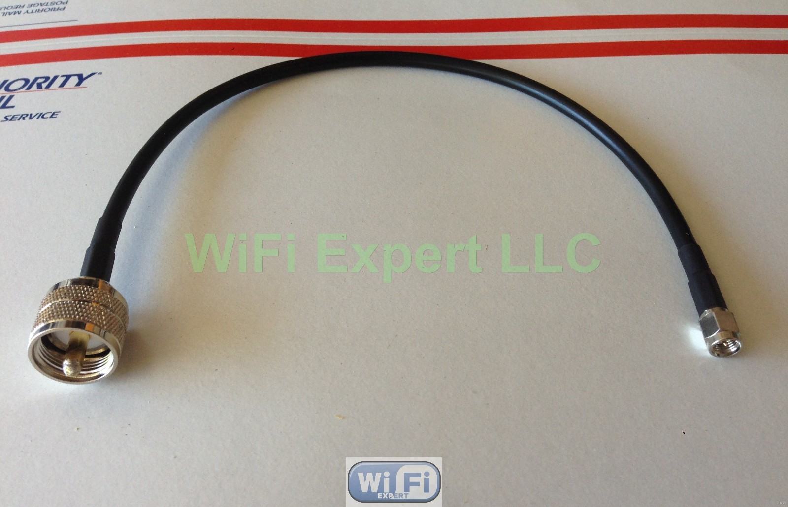 8-72in RG58 SMA Male to UHF PL259 Male Adapter Cable for HAM Radio USA Assmbld