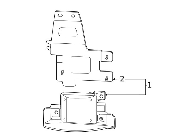 Genuine Kia Blind Spot Detection System Warning Sensor 99140-Q5010