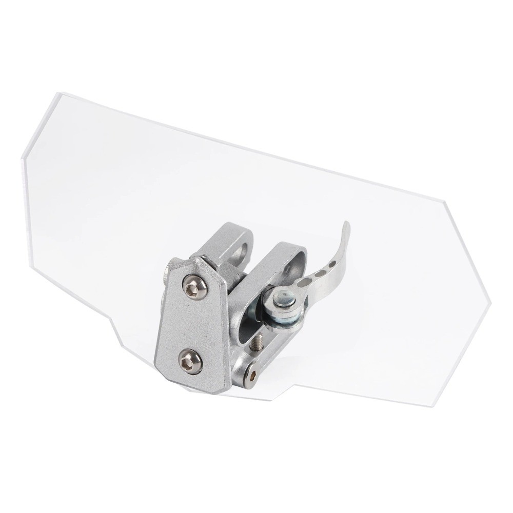 Motorcycle General Adjustable Windscreen Wind Deflector Windshield Sturdy