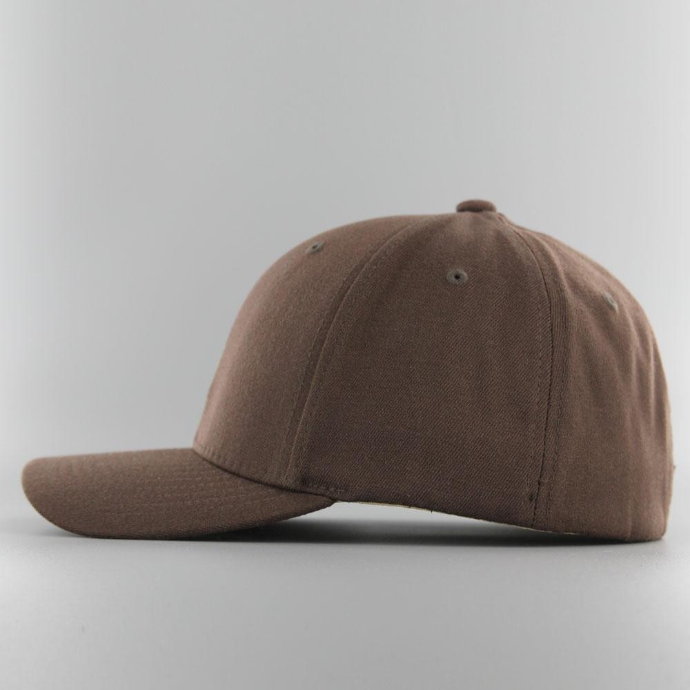 Kangol Unisex Comfortable Wool Flexfit Baseball Cap, Brown, Size Large/Xlarge