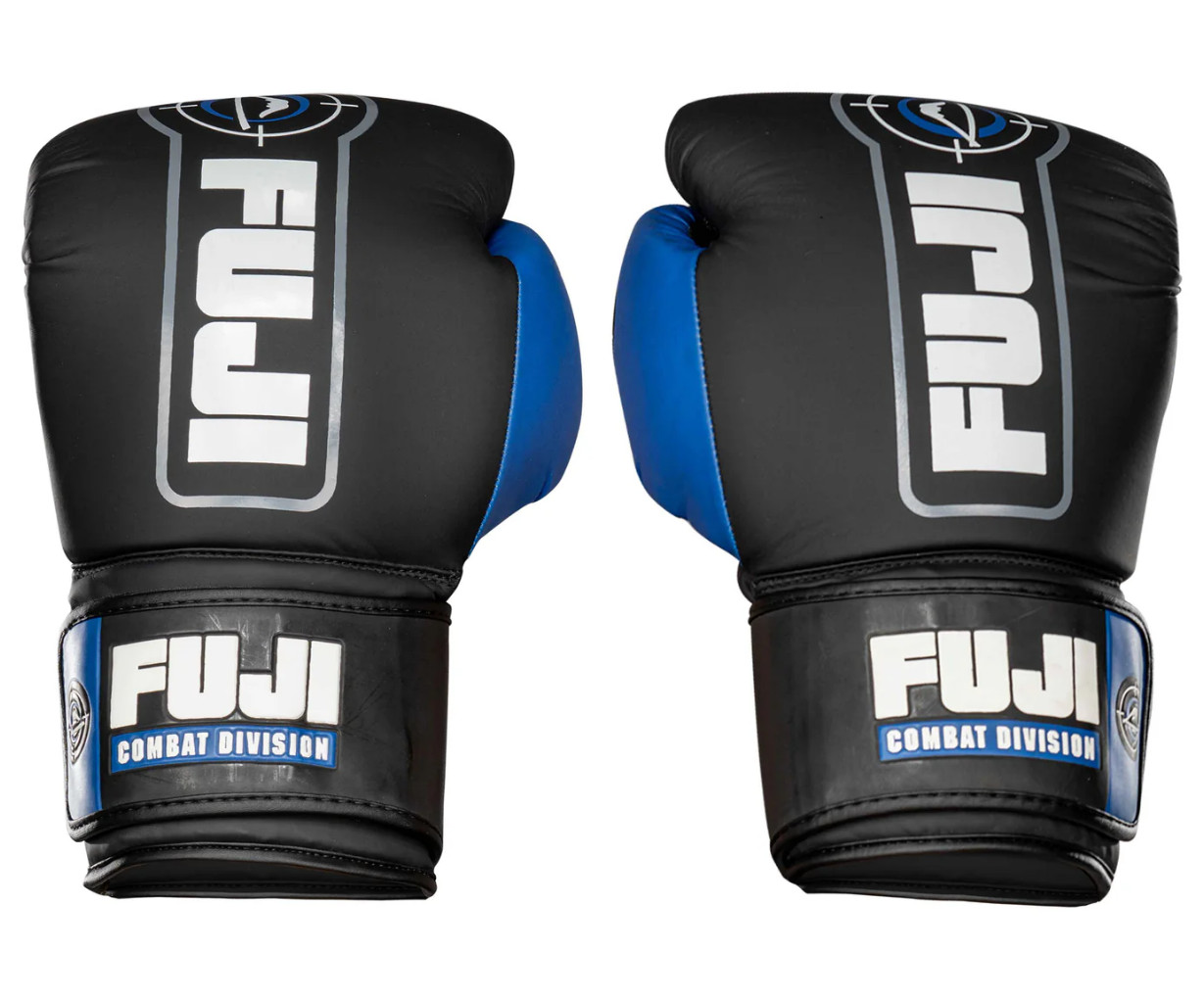 Fuji Sports Precision Boxing MMA Kickboxing Sparring Training Gloves - Blue