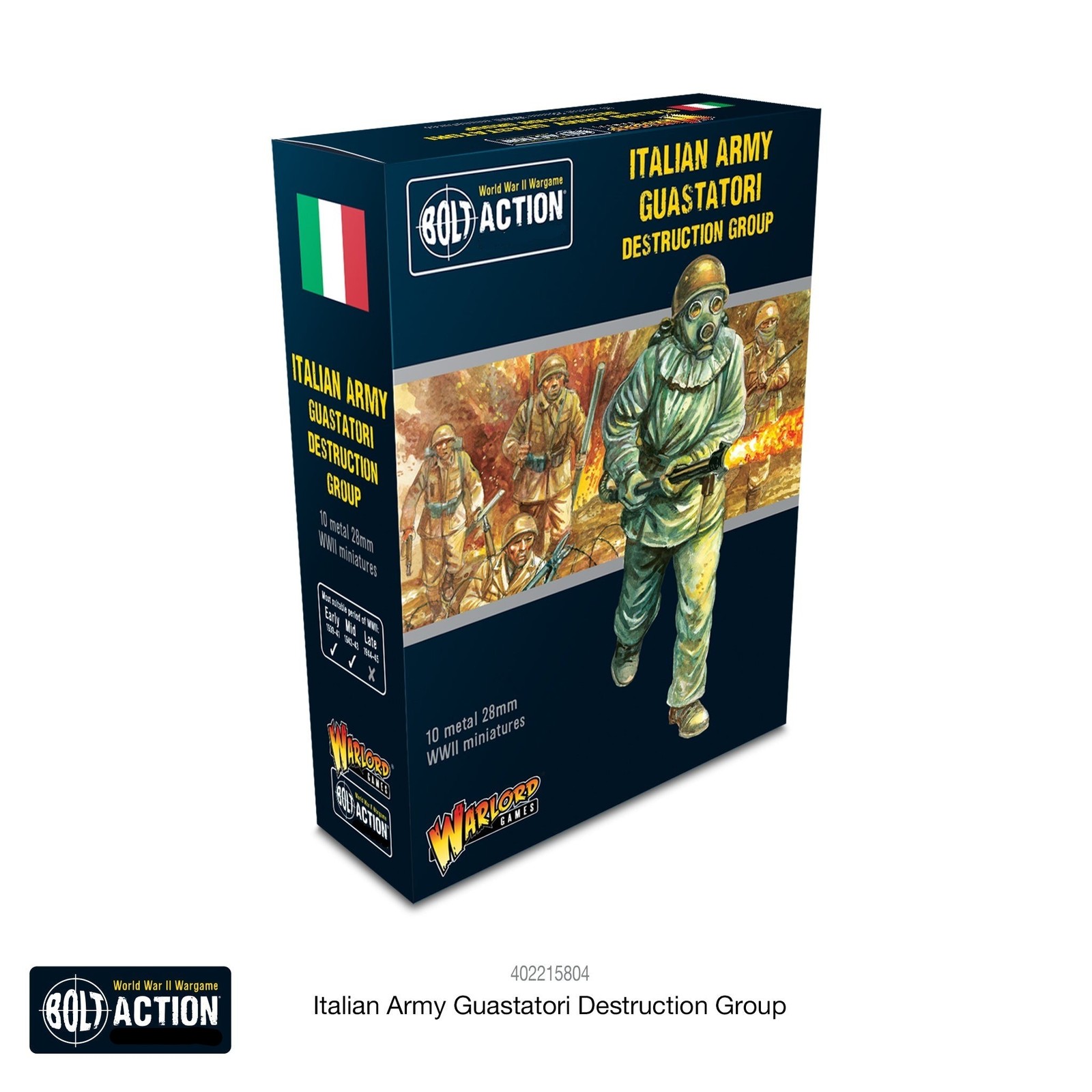 Bolt Action: Italian Army Guastatori Destruction Group WLG 402215804
