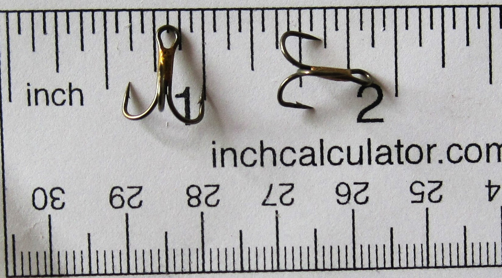 One Gross (144 hooks) Danielson 572GR-14 Bronze Treble Trout Fish Hooks Size 14