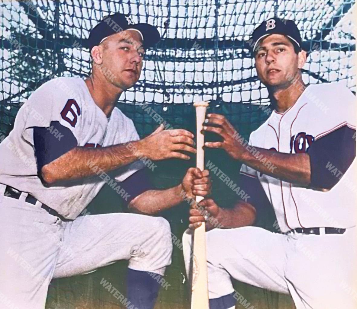 GU51 Al Kaline - Yaz Carl Yastrzemski 8x10 11x14 16x20 Colorized Photo