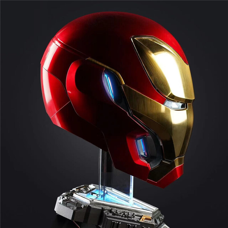 Iron Man MK50 Helmet Electric 1:1 Wearable Voice Control Deformation Prop Helmet