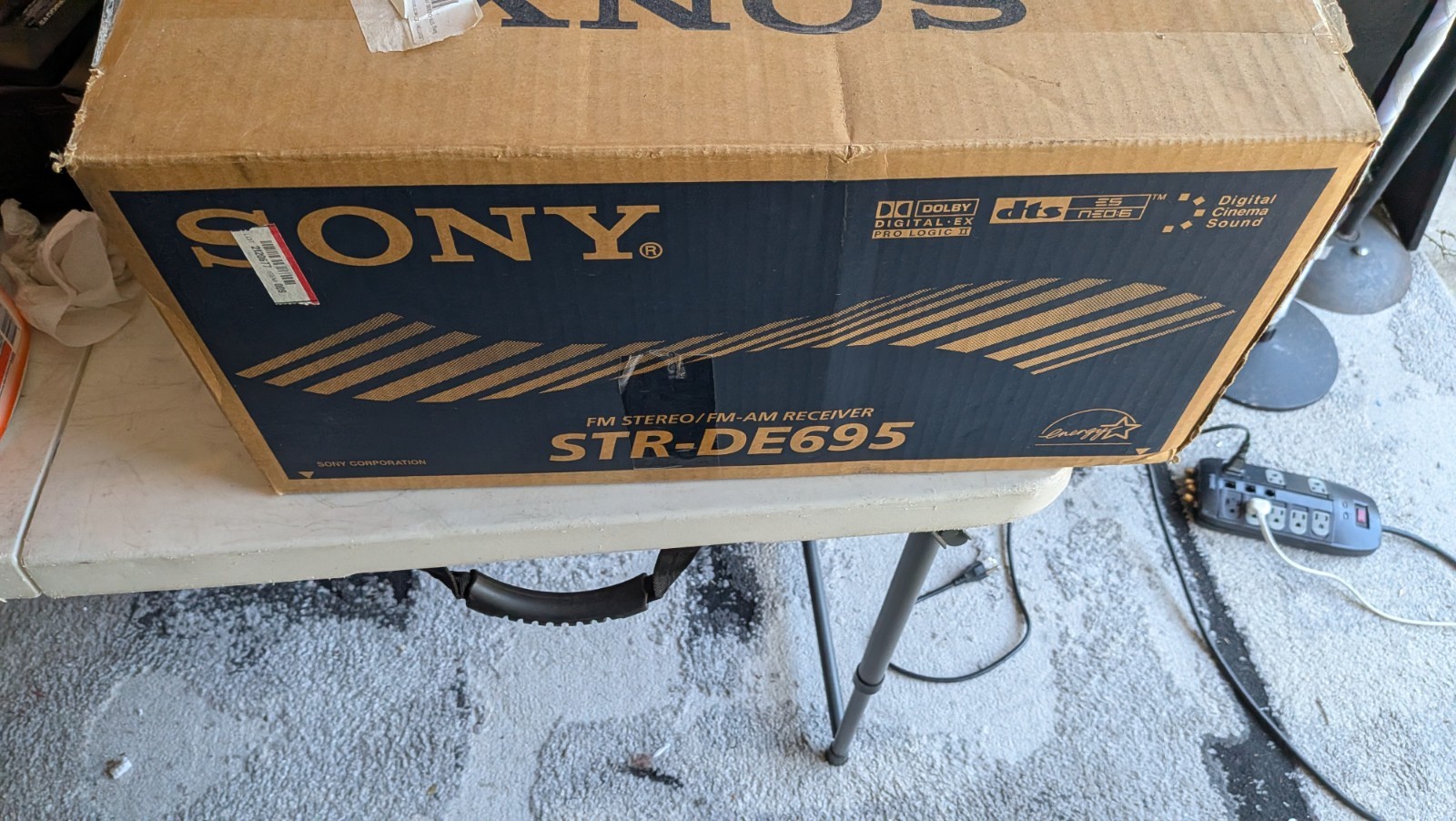 Sony STR-DE695 6.1 Channel AV Receiver Dolby Digital DTS Home Theater
