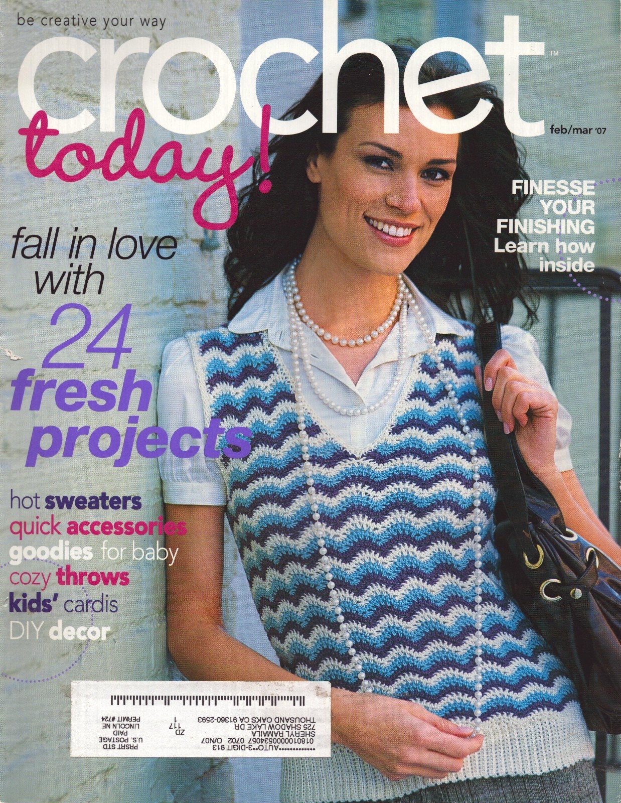 Crochet Today Magazine 24 Projects February March 2007