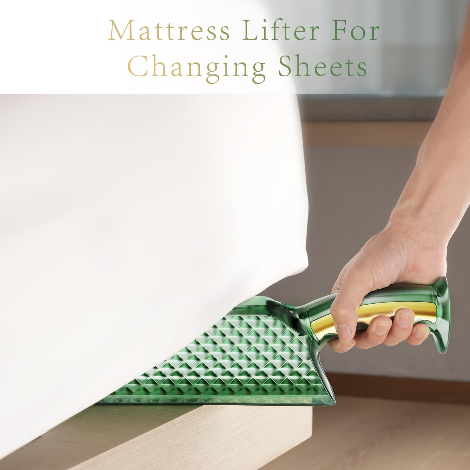 Mattress Lifter Wedge and Bed Maker Tool for Changing Sheets - Easy Lifter Ma...