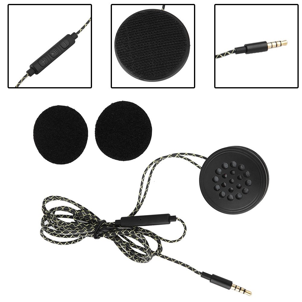 Calling Helmet Headset Cable Length 1.2m For MP3 Computer Equipment