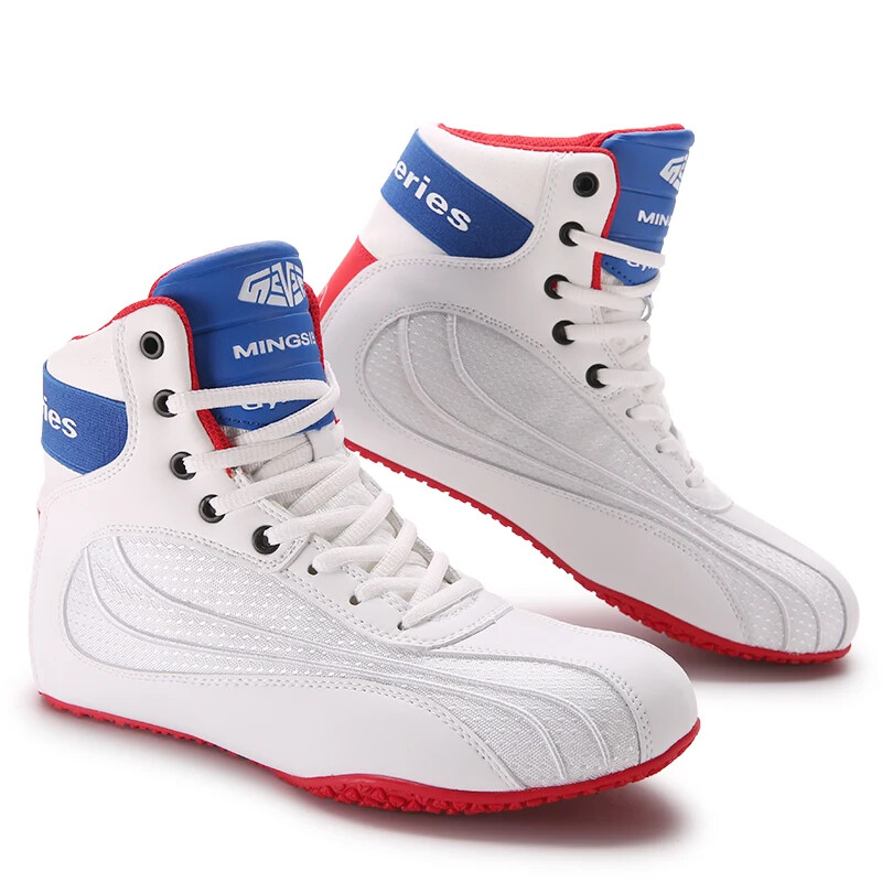 Men's Wrestling Shoes Waterproof Non Slip Wrestling Shoes Professional Sneakers
