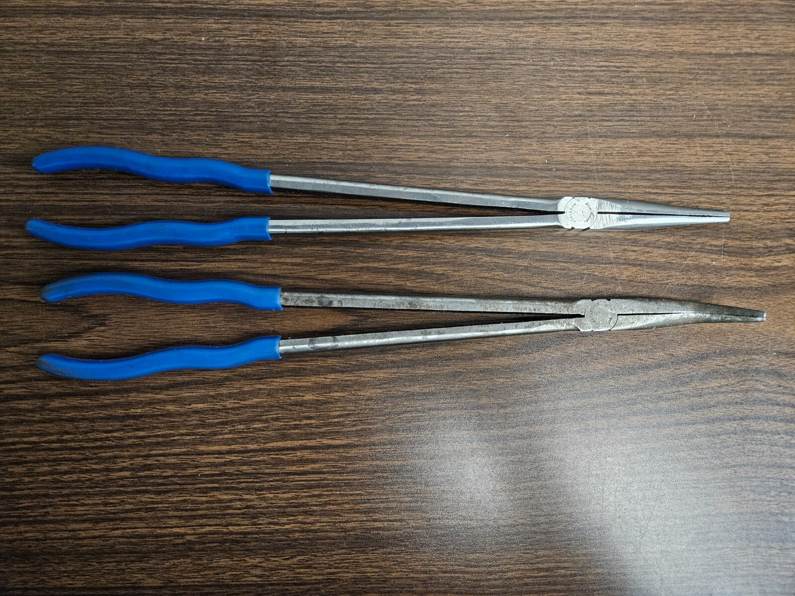 Blue-Point 2pc XL Plier Set BDG916CP Needle Nose BDG91145CP 45 Degree Bent Nose