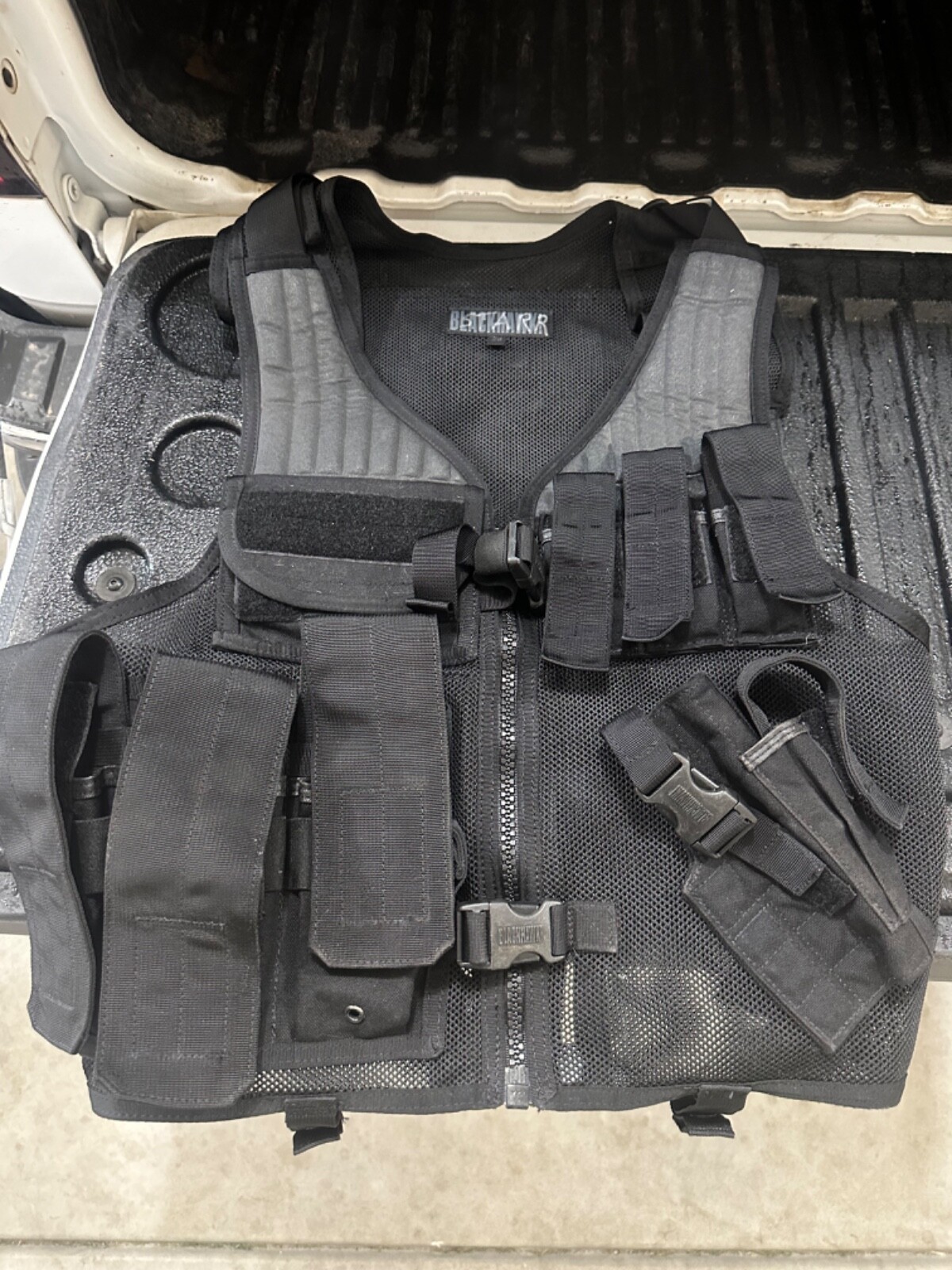 *BlackHawk* Omega Elite Vest Cross Draw/Pistol Mag