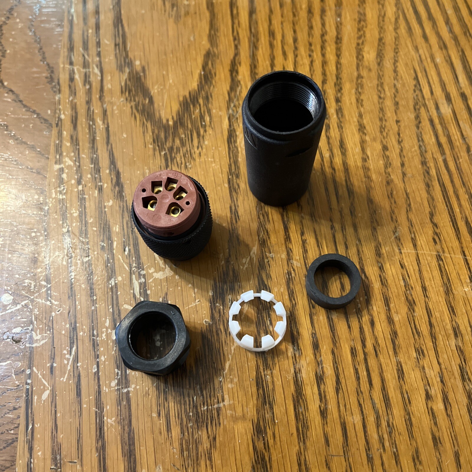 Lumberg RSC 50/16 connector male straight cable kit. NEW Qty-1 Free Shipping!