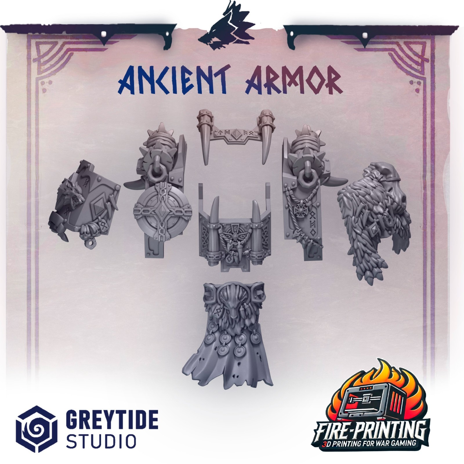 Primal Hounds - Marine Ancient armour upgrade kit SW