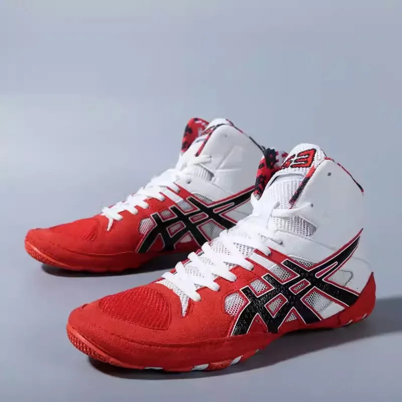 Men Women Boxing Training Sneakers Breathable Wrestling Flighting Footwears