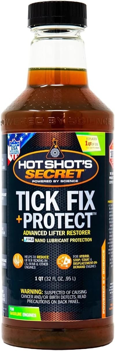 Hot Shot’s Secret Tick Fix + Protect Advanced Lifter Restorer Motor Oil 1