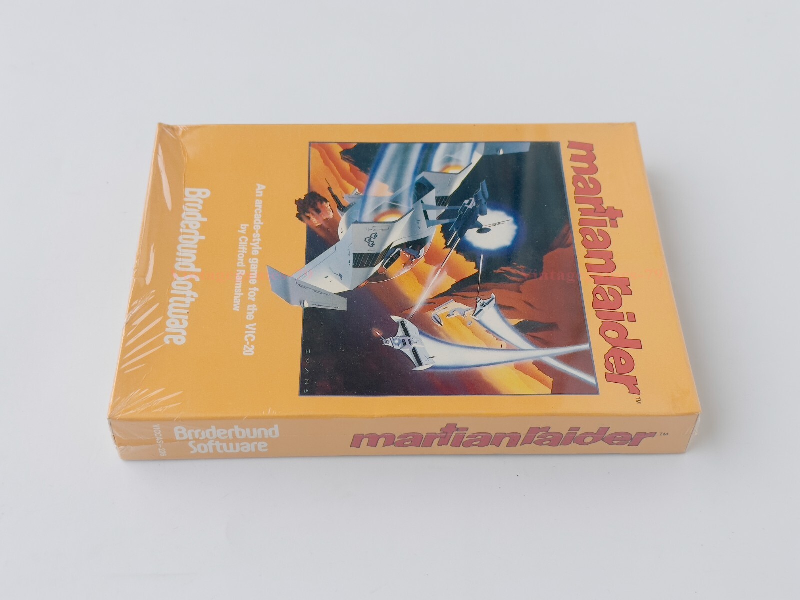 Martian Raider - Broderbund - 1982 / Commodore VIC-20 - Sealed