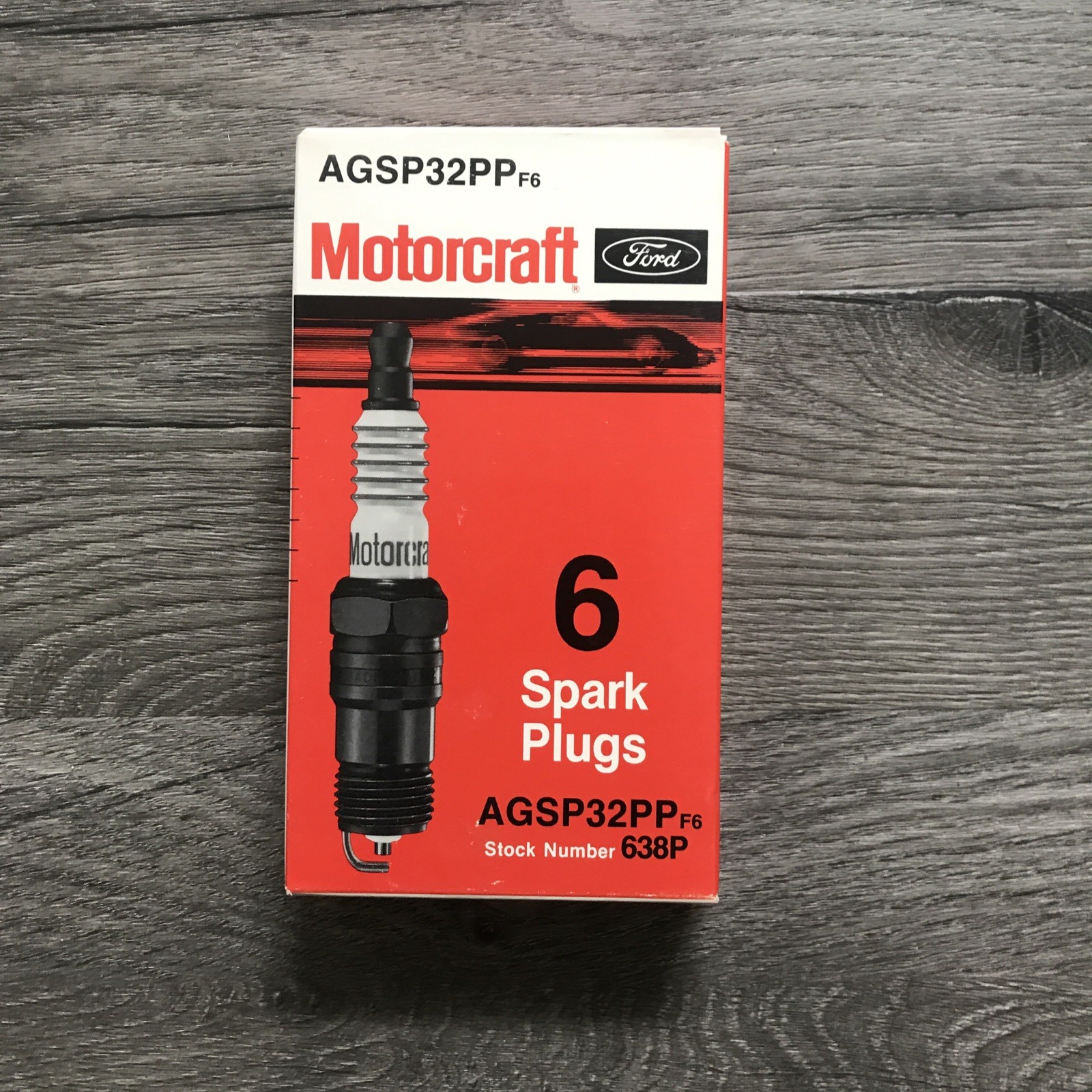 Ford Motorcraft OEM Spark Plugs Taurus SHO Yamaha AGSP32PP New Old Stock
