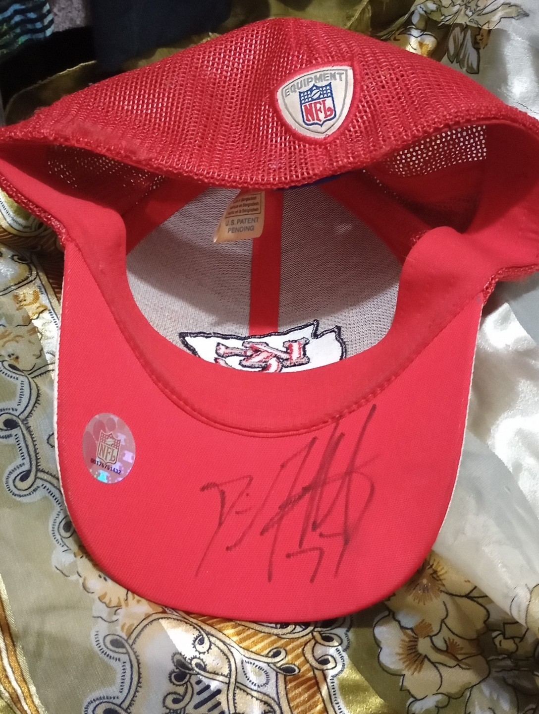 Autographed Chiefs Baseball Cap