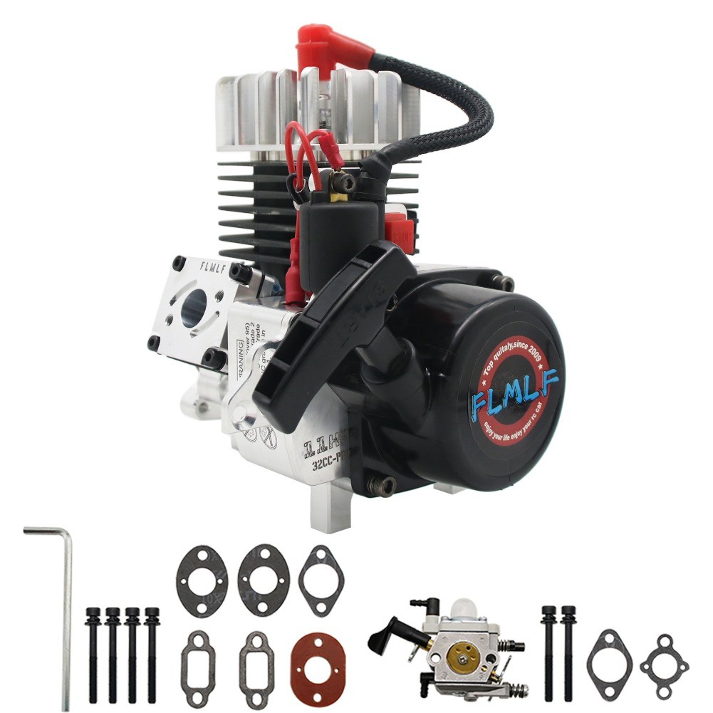 32CC11HP Racing Reed Case Engine With carburettor For 1/5 HPI Baja 5B 5T LOSI FG