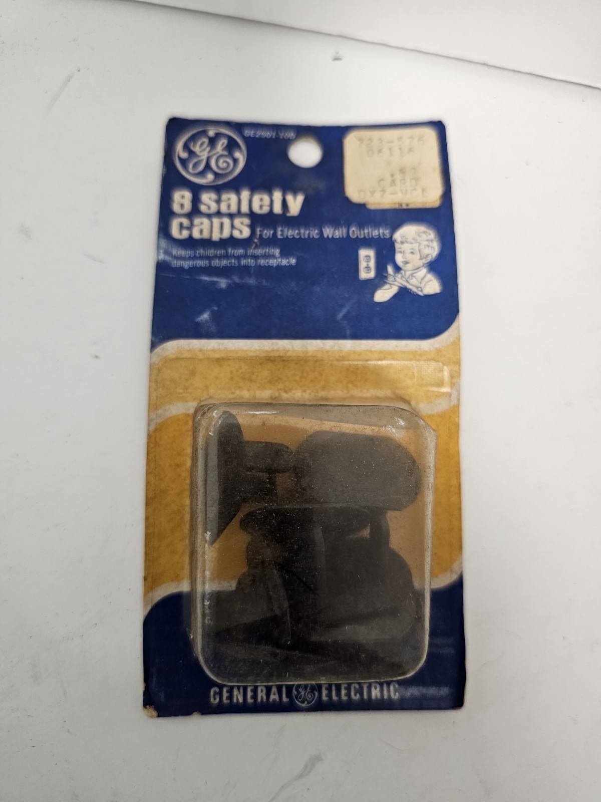 ge safety caps for wall outlets brown