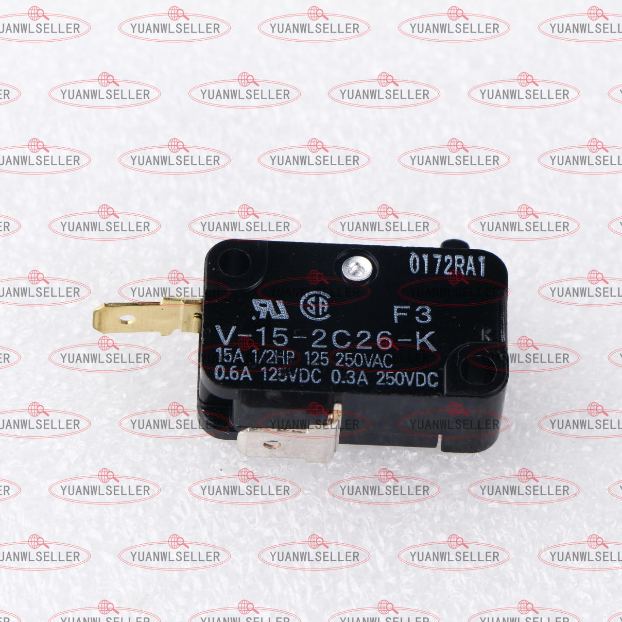 5 pieces New Omron V-15-2C26-K (F3) Micro Switch
