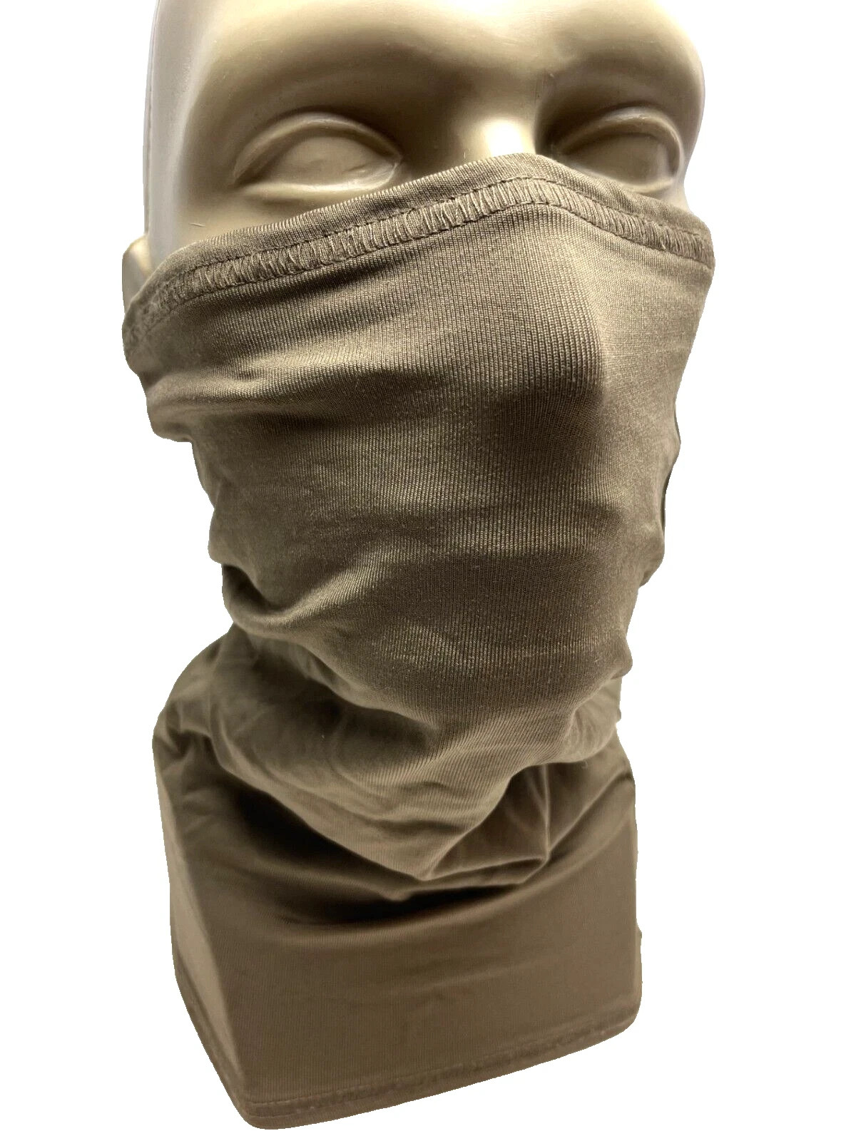 **US Military Army Neck Gaiter Poly Pro NSN 8440-01-387-8509 Coyote Brown**