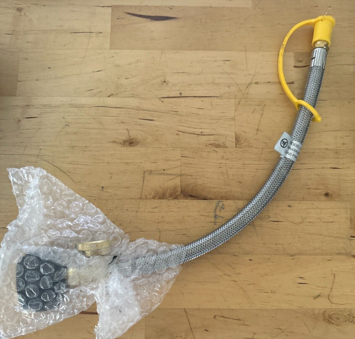 Gas Pressure Regulator Cable 350 PSI 1/4" Pipe Size YG001 Stainless Steel 14"