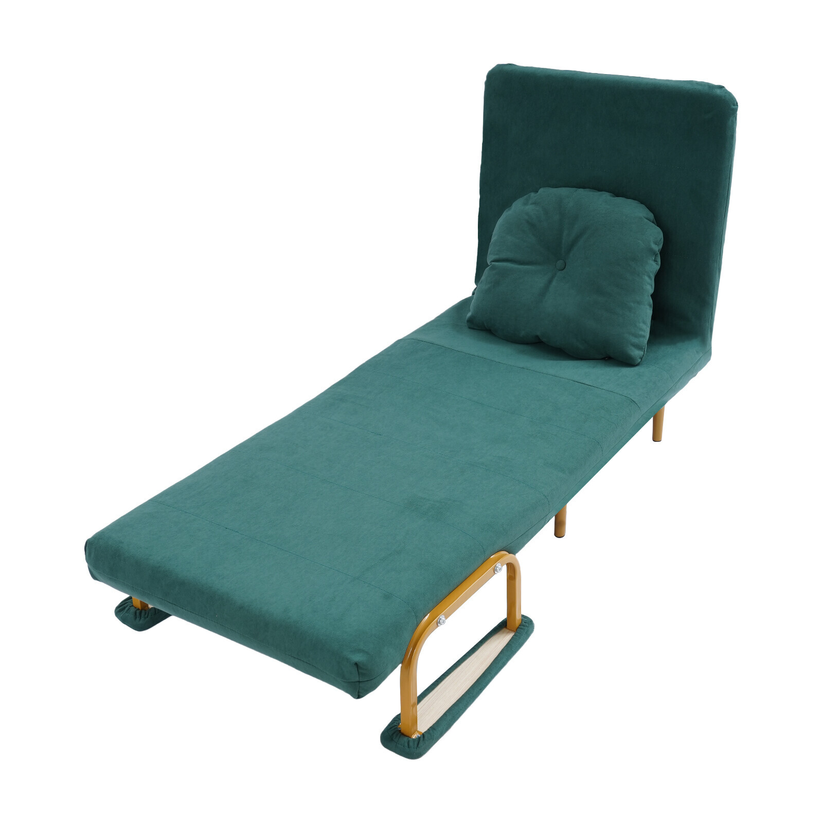 Convertible Sofa Bed Folding Arm Chair Sleeper Leisure Recliner Lounge Couch