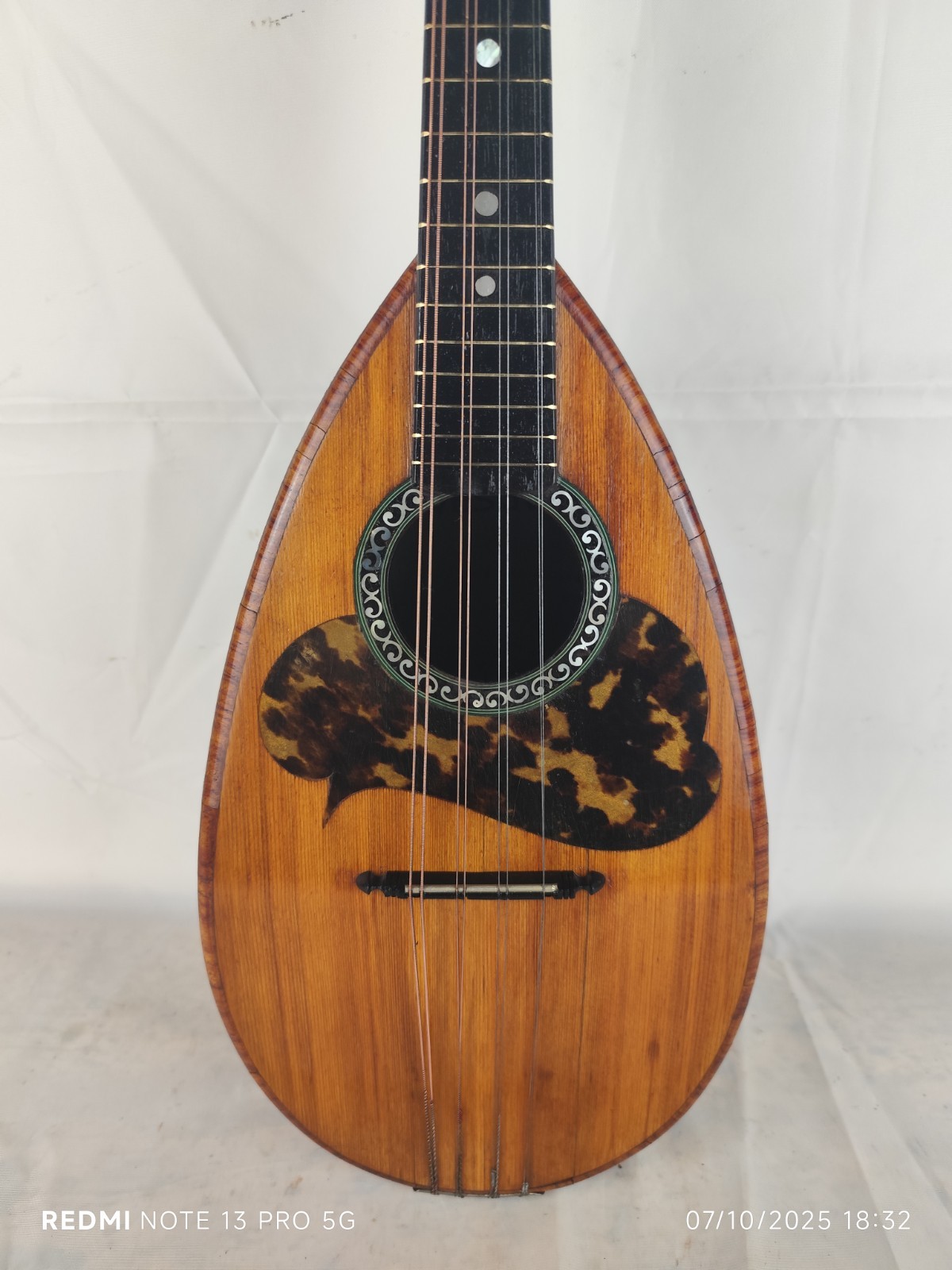 Mandolin 4/4 Vesuvius Naples 16-12-1916 曼陀林 만돌린マンドリン