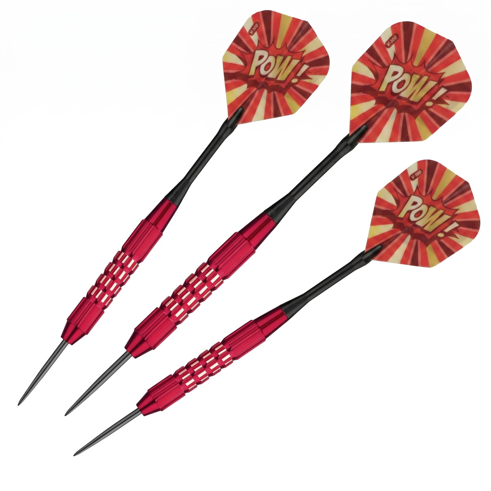 Viper By Gld Products Comix Steel Tip Darts Pow Red 22 Gramsone Size22-1503-22