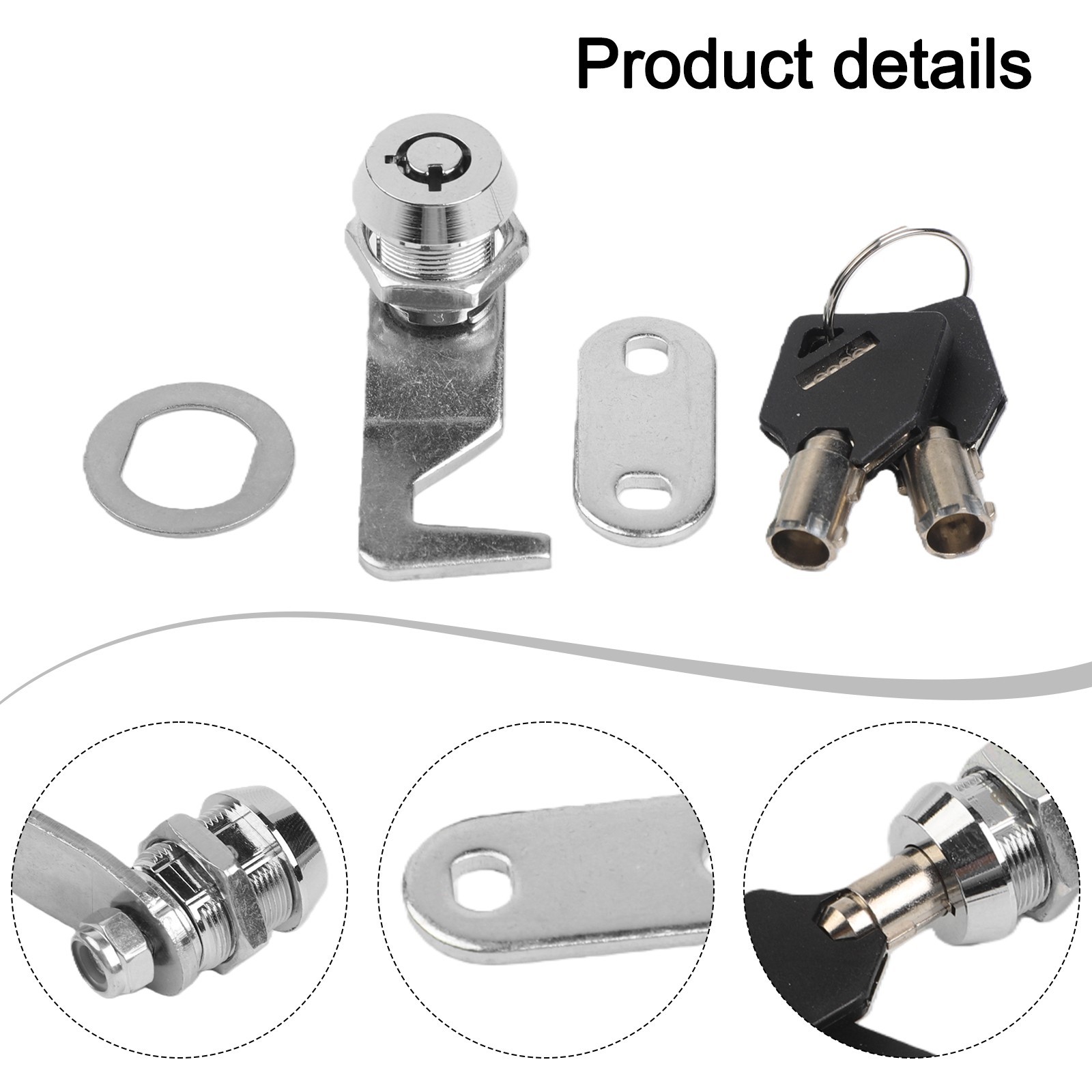 Cam Lock Electrophoretic Finish Enhanced Security Multiple Storage Units