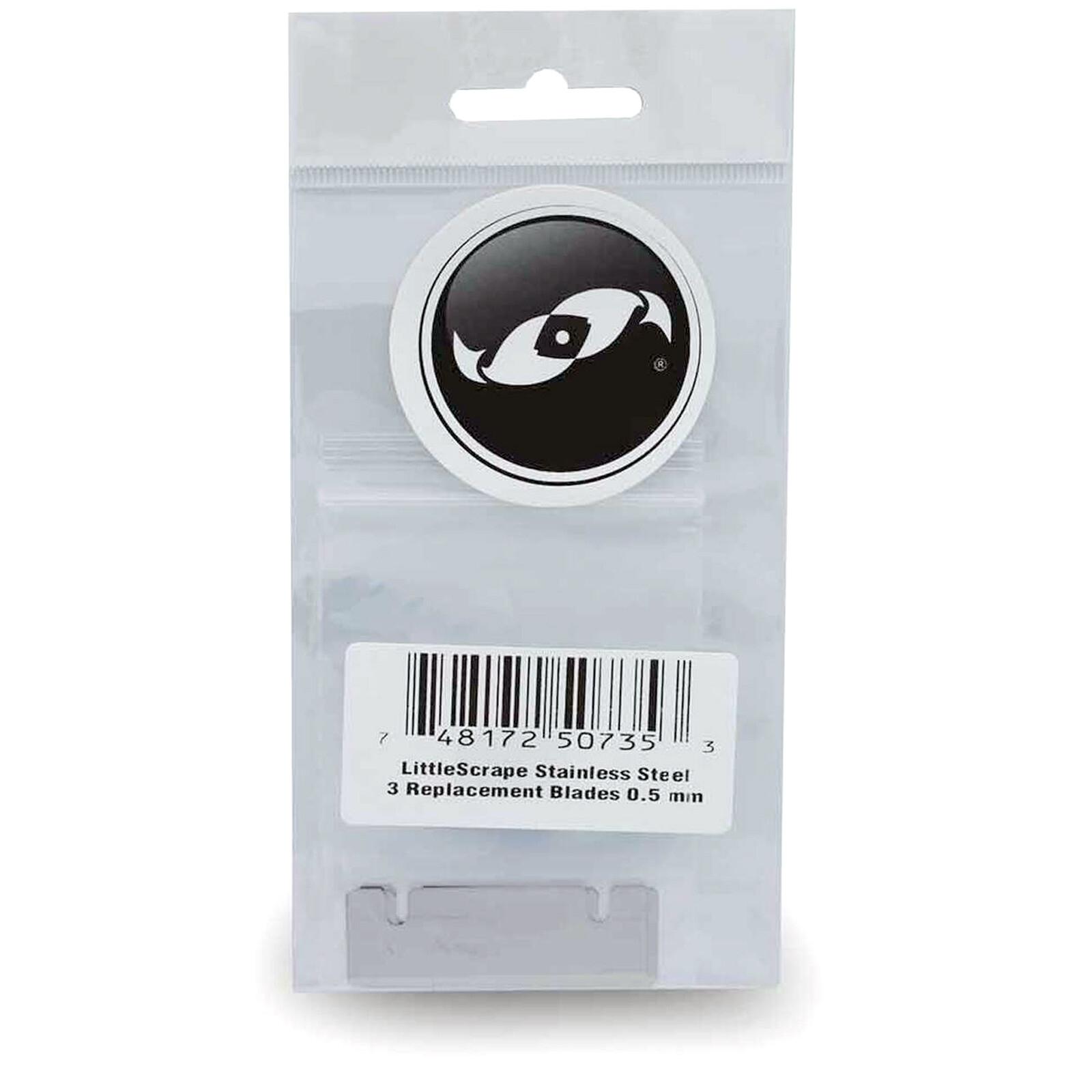 Two Little Fishies LittleScrape 3 Replacement Stainless Steel Blades 0.5mm Thick