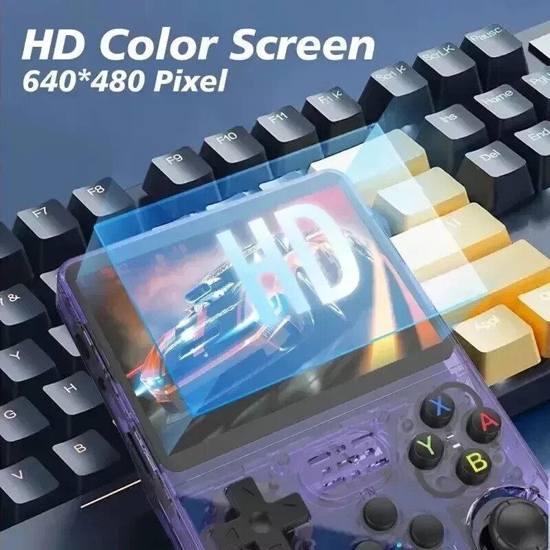 Handheld Gaming Console 15000 Games Linux 3.5” Screen Portable