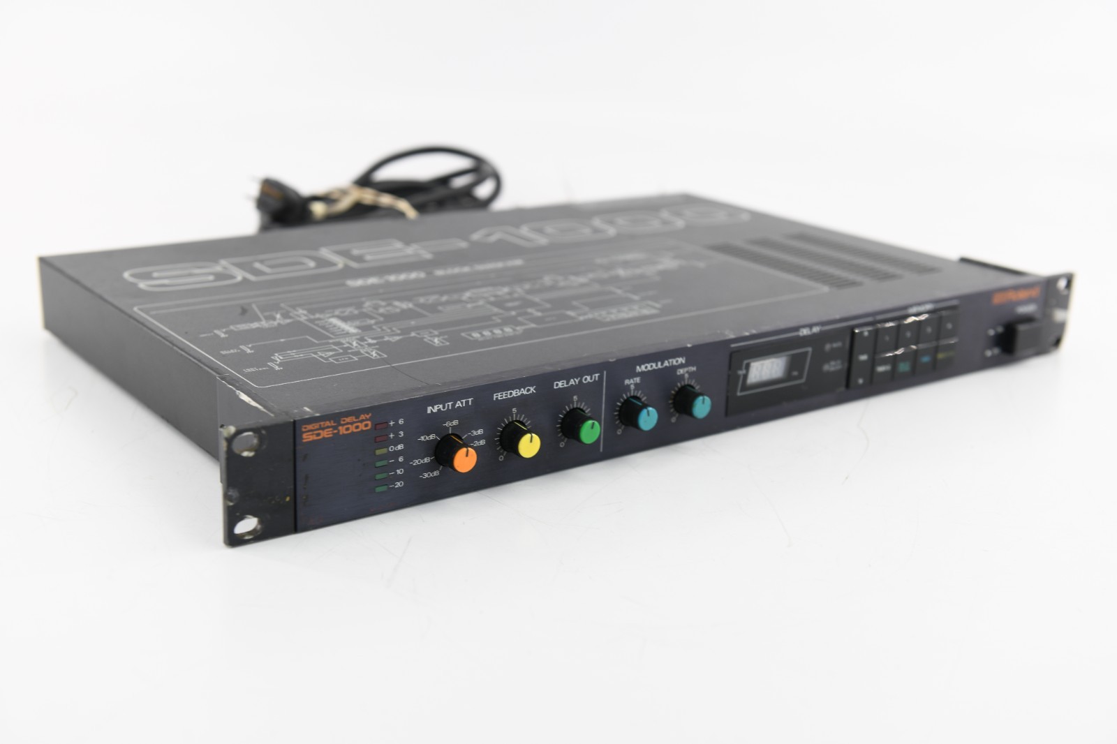 Vintage Roland SDE-1000 Digital Delay Rack Unit