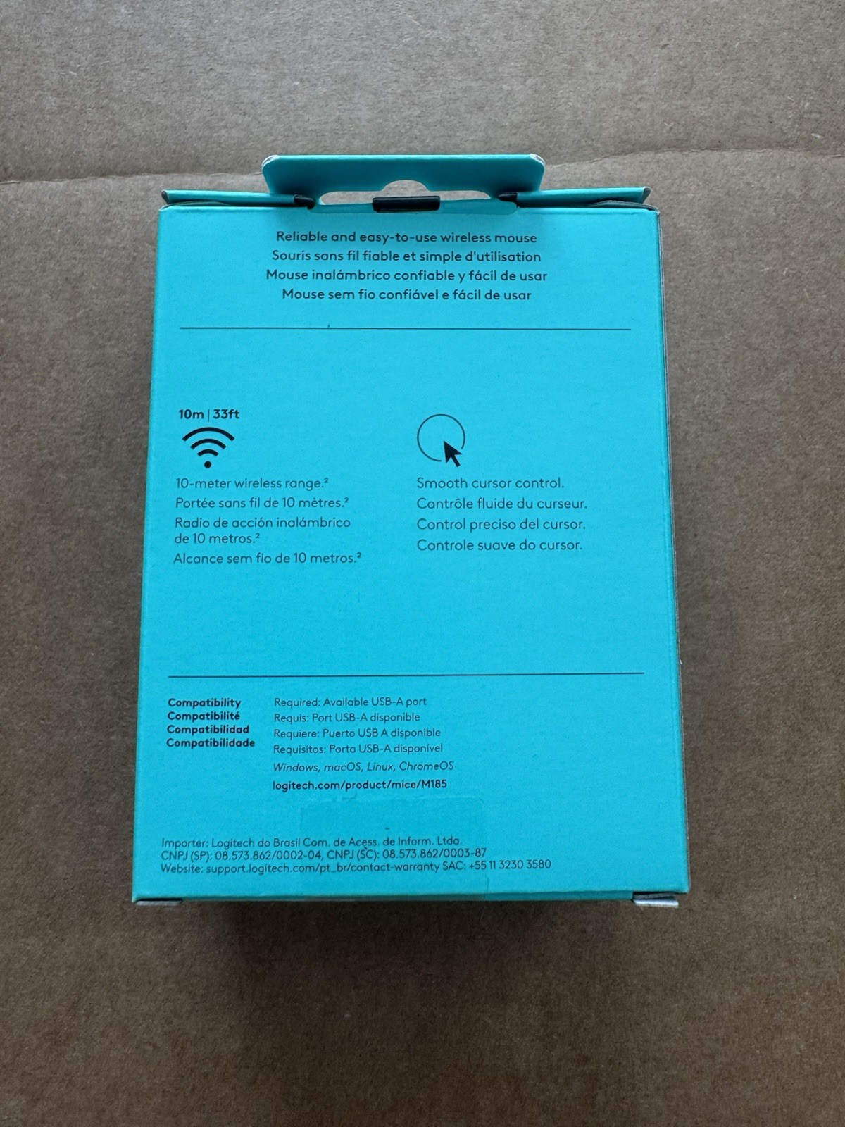 Brand New! Sealed. Logitech M185 Wireless Mouse