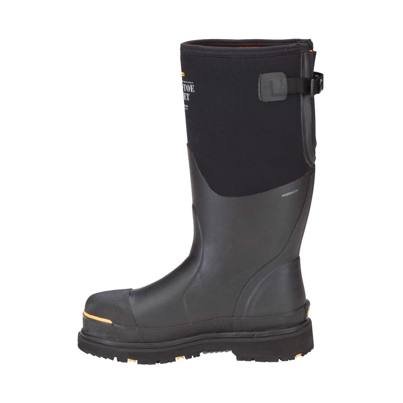 Dryshod Sizes 6-16 Steel Toe Gusset Top Comfort Fit Work Safety Boot STG-UH-BK