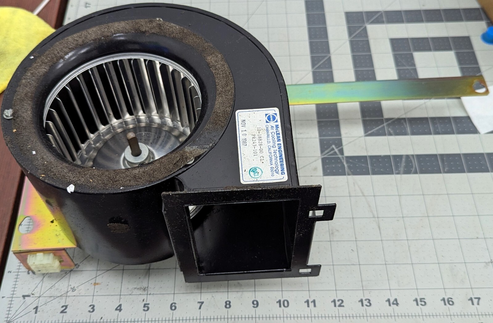 200 CFM 115 VAC Exhaust Blower Assembly HP / Digital 12-18828-00 [C9S3]