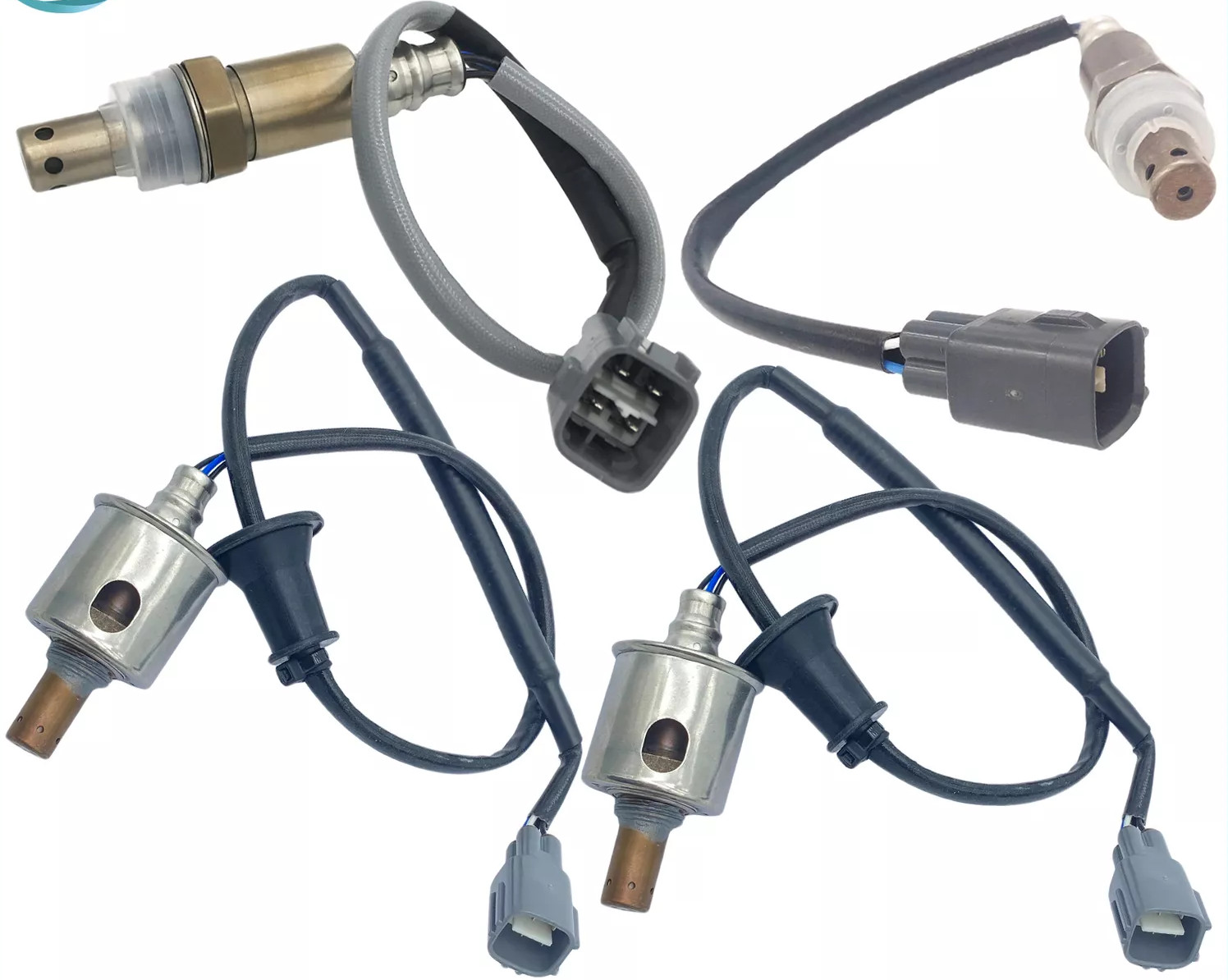 4pcs Oxygen O2 sensor 1 & 2 For Lexus LS460 2007 2008-2012 4.6L Upstream+Down