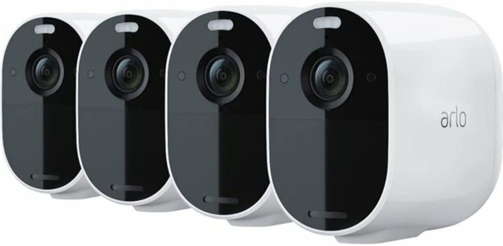 Arlo Pro 4 Spotlight - 4 Camera Security Bundle - VMC4450P-1CCNAS - RFRBSHD