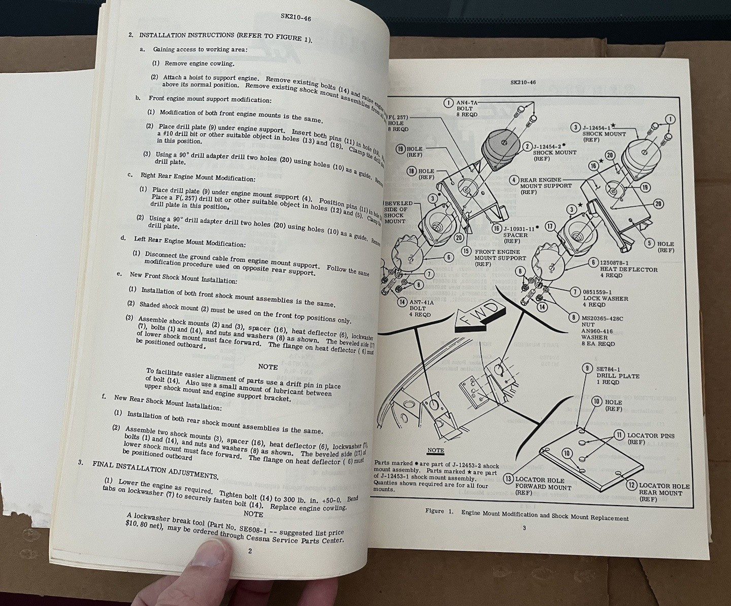 1965 Cessna Service Information Summary Manual All Models, Original Read
