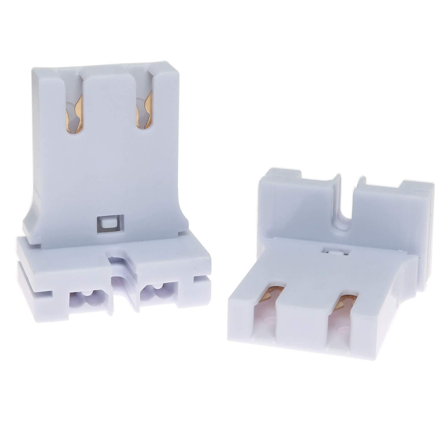E-outstanding Fluorescent T-8 T-12 Medium Bi-Pin Socket 2PCS U-Shaped White