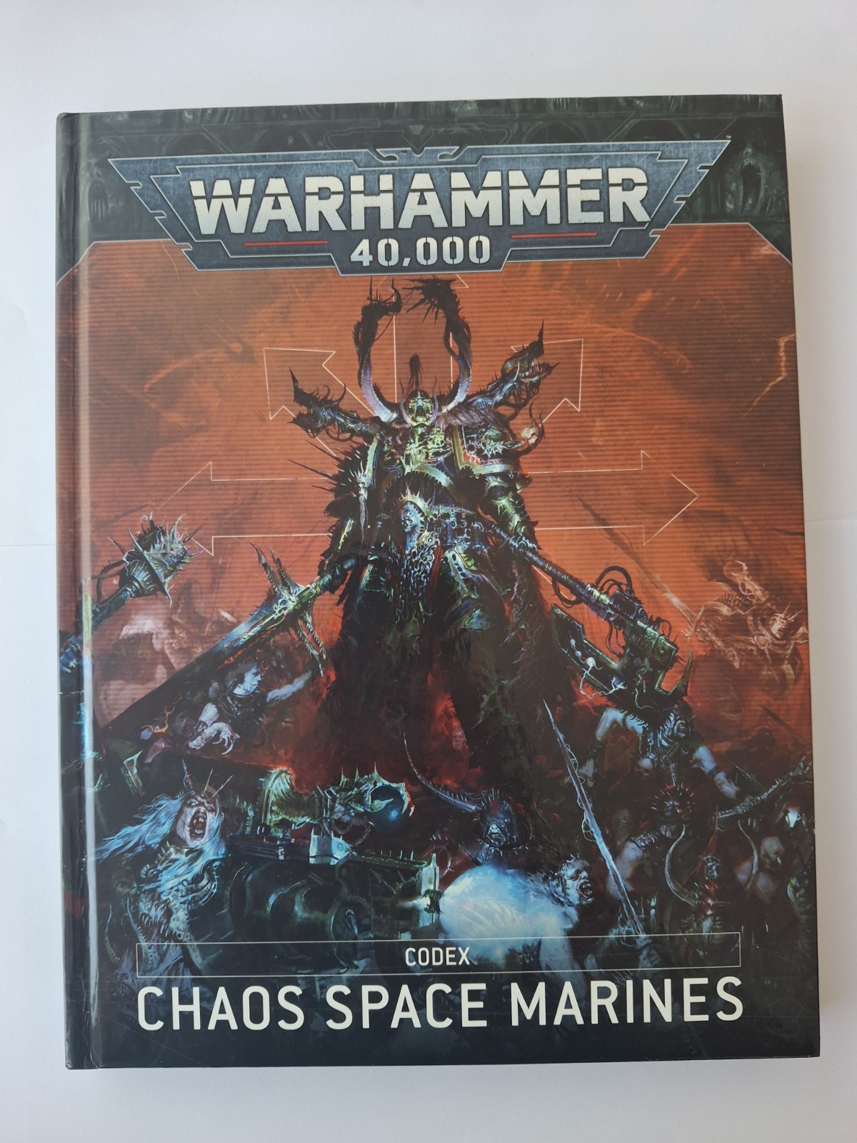 Warhammer 40K, Chaos Space Marines 10th Edition Codex, Hardback Book Guide Rules
