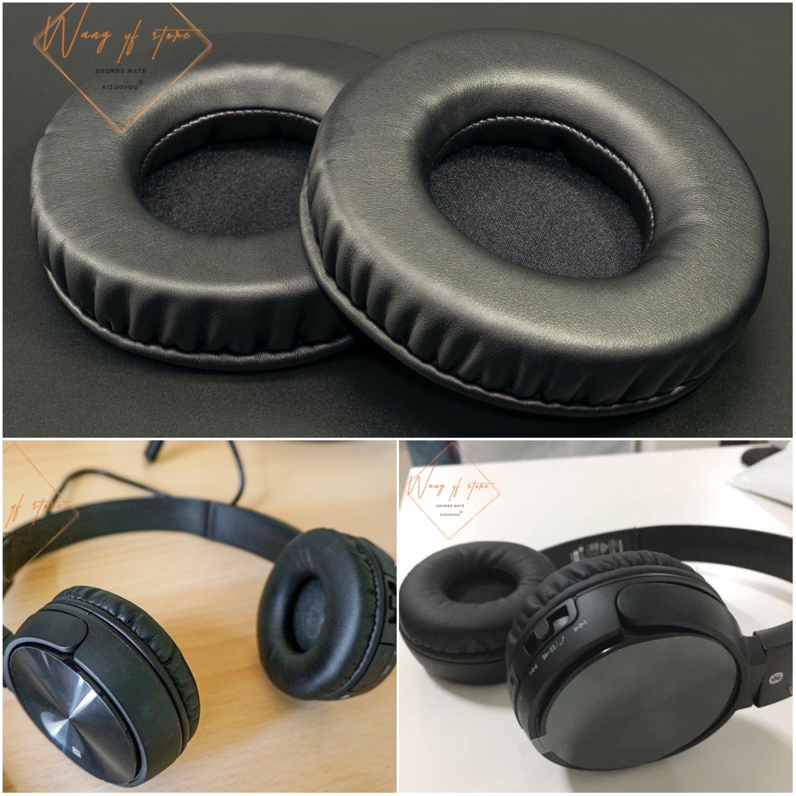 Foam Ear Pad Cushion Earpads for Sony MDR-ZX330BT MDR-ZX300 MDR-ZX310 Headphones