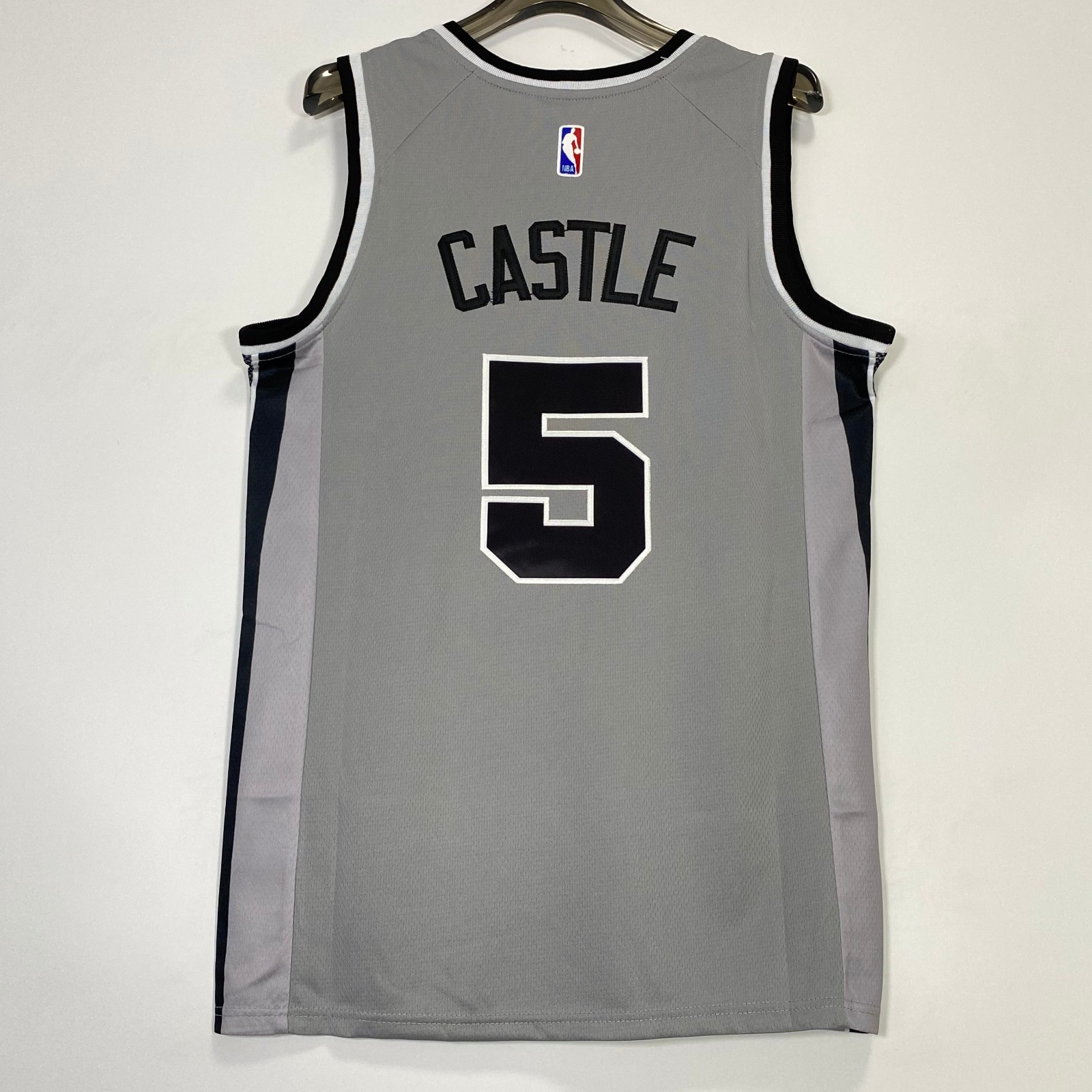 Stephen Castle #5 Grey Embroidered Jersey S-2XL