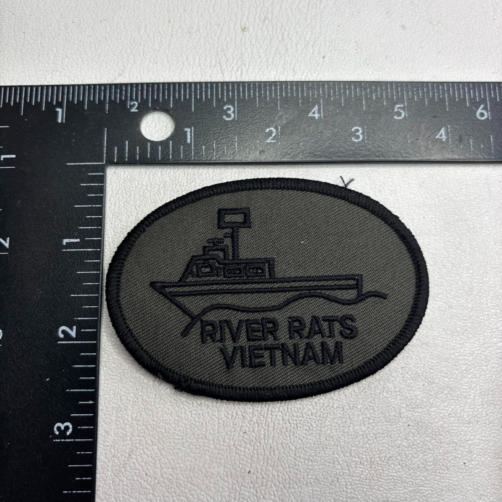 Military RIVER RATS VIETNAM Patch 62X9